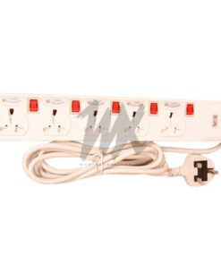 BORL Extension Cable Socket with Surge Protection