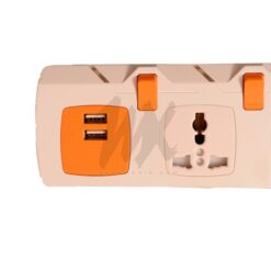 Carl & Gilberts 4 Ways Extension Cable with 2 USB Ports - 405S carl_gilberts_extension_405s_usb_3