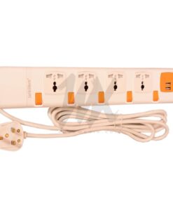 Carl & Gilberts 4 Ways Extension Cable with USB Ports (2)