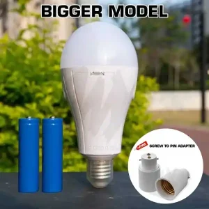 Intelligent Rechargeable LED Emergency Bulb