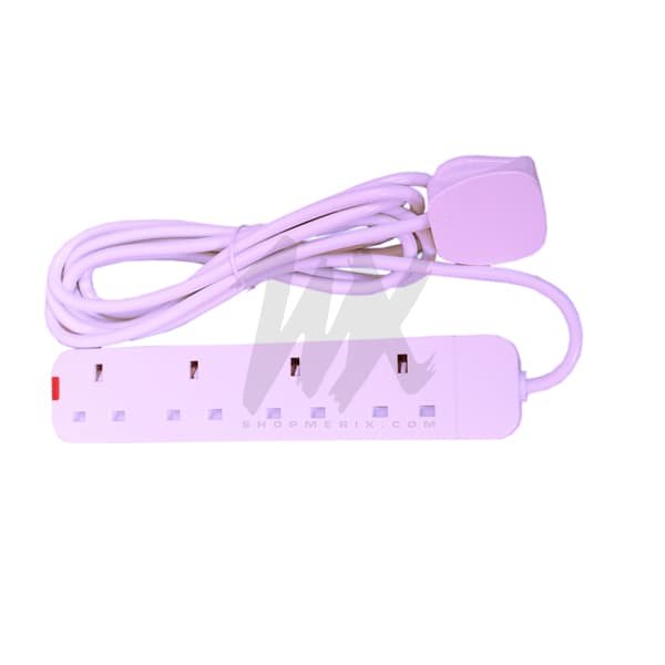 4 Ways 3 Metres Extension Cable Socket rk_powerking_4w_3m_1