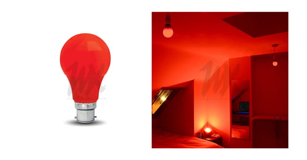 Colour RED LED Light Bulb