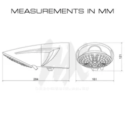 LORENZETTI Top Jet Instant Shower Head