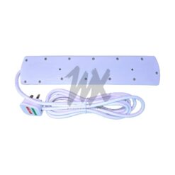 5 Ways 3 Metres Extension Socket Cable - Heavy Duty powerking_5w_3m_2
