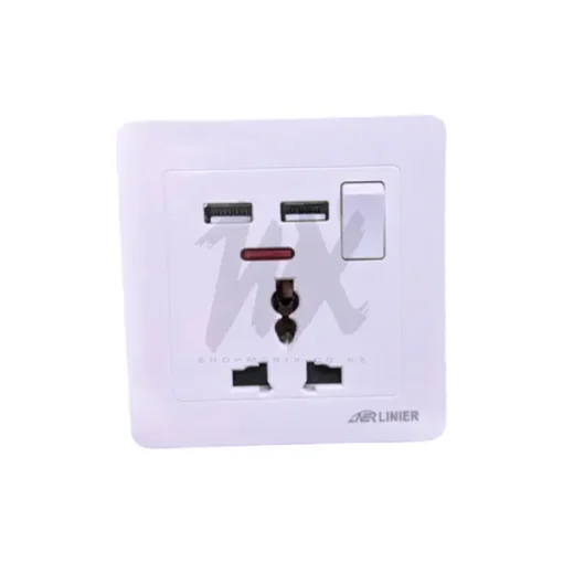 Multi Socket with USB Charging Ports