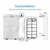 LIRLEE Tankless Heater with Pump Instant Shower