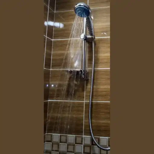 Hand/ Telephone Shower With Soap Holder