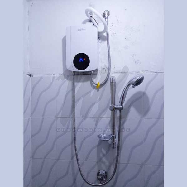 Anlabeier Instant Shower with Pump Tankless Heater