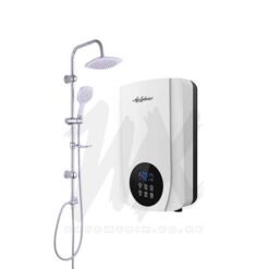 Anlabeier Touch Control Instant Water Heater with Pump + Rain Shower