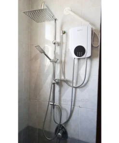 Anlabeier Touch Control Instant Water Heater with Pump + Rain Shower