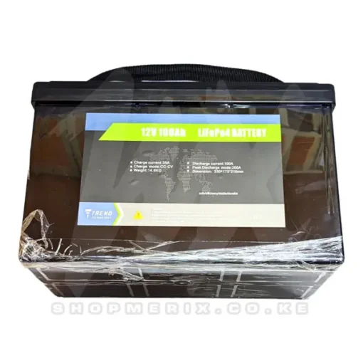 Lithium Iron Phosphate Solar Battery - LifePo4 12V 100Ah