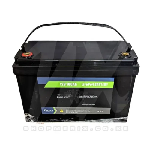 Lithium Iron Phosphate Solar Battery - LifePo4 12V 100Ah