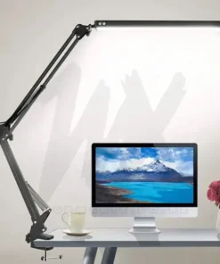 Adjustable Dimmable USB LED Desk Lamp With Clamp