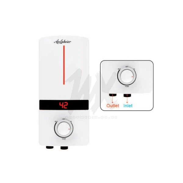 Anlabeier Instant Under Sink Water Heater - Knob Control – Works with Salty Water Anlabeier Instant Under Sink Water Heater