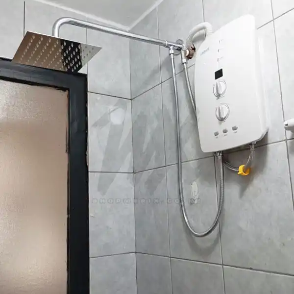 LIRLEE Instant Water Heater with Pump + OVERHEAD SHOWER